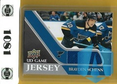 2020-21 UPPER DECK UD GAME JERSEY - Brayden Schenn GJ-BS